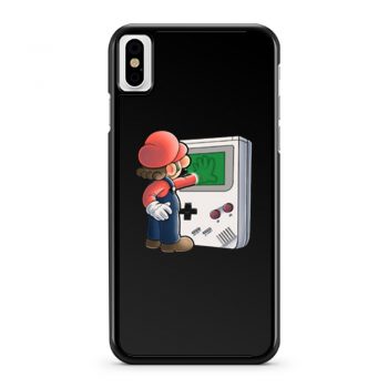 Super Mario Brothers Gameboy iPhone X Case iPhone XS Case iPhone XR Case iPhone XS Max Case