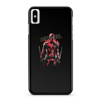 Superhero Comic Deadpool iPhone X Case iPhone XS Case iPhone XR Case iPhone XS Max Case