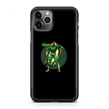 Superhero Comic Retro The Vision iPhone 11 Case iPhone 11 Pro Case iPhone 11 Pro Max Case