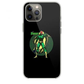 Superhero Comic Retro The Vision iPhone 12 Case iPhone 12 Pro Case iPhone 12 Mini iPhone 12 Pro Max Case