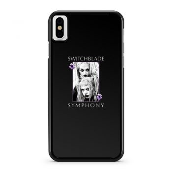 Switchblade Symphony Gothic 90s iPhone X Case iPhone XS Case iPhone XR Case iPhone XS Max Case