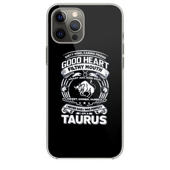 Taurus Good Heart Filthy Mount iPhone 12 Case iPhone 12 Pro Case iPhone 12 Mini iPhone 12 Pro Max Case