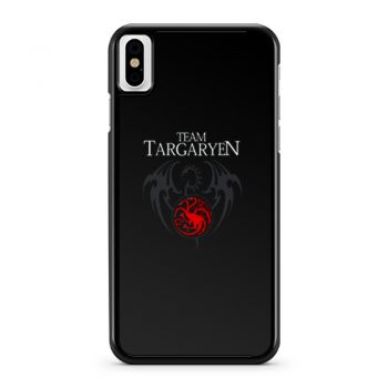 Team Targaryen Dragon iPhone X Case iPhone XS Case iPhone XR Case iPhone XS Max Case