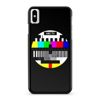 Test Pattern Television iPhone X Case iPhone XS Case iPhone XR Case iPhone XS Max Case