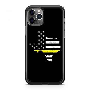 Texas 911 Dispatcher American Flag iPhone 11 Case iPhone 11 Pro Case iPhone 11 Pro Max Case