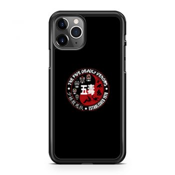 The 5 Five Deadly Venoms Shaolin Squad Retro Cult Kungfu Movie iPhone 11 Case iPhone 11 Pro Case iPhone 11 Pro Max Case