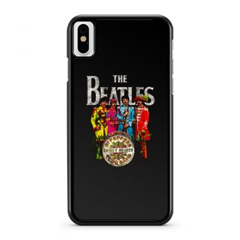 The Beatles Sgt Pepper Official Merchandise iPhone X Case iPhone XS Case iPhone XR Case iPhone XS Max Case