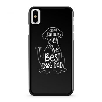 The Best Dog Dad iPhone X Case iPhone XS Case iPhone XR Case iPhone XS Max Case