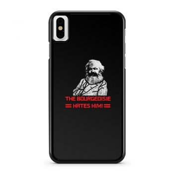 The Bourgeoisie Hates Him iPhone X Case iPhone XS Case iPhone XR Case iPhone XS Max Case