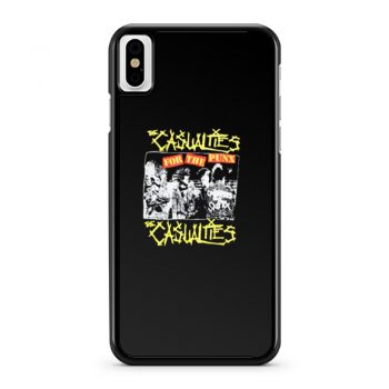 The Casualties Punk Band iPhone X Case iPhone XS Case iPhone XR Case iPhone XS Max Case