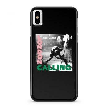 The Clash London Calling Band iPhone X Case iPhone XS Case iPhone XR Case iPhone XS Max Case