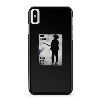 The Cure Boys Dont Cry Rock Band iPhone X Case iPhone XS Case iPhone XR Case iPhone XS Max Case
