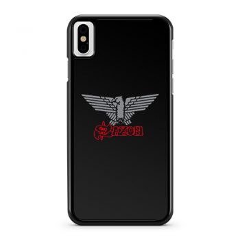 The Eagles Landing Saxon Band iPhone X Case iPhone XS Case iPhone XR Case iPhone XS Max Case