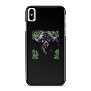 The Joker Insanity Batman Dc Comics iPhone X Case iPhone XS Case iPhone XR Case iPhone XS Max Case