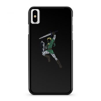 The Legend Of Green Warrior iPhone X Case iPhone XS Case iPhone XR Case iPhone XS Max Case