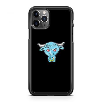 The Rock Blue Brahma Bull Logo iPhone 11 Case iPhone 11 Pro Case iPhone 11 Pro Max Case
