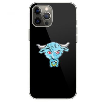 The Rock Blue Brahma Bull Logo iPhone 12 Case iPhone 12 Pro Case iPhone 12 Mini iPhone 12 Pro Max Case