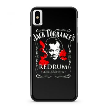 The Shining Jack Torrances Redrum Stephen King Kubrick Horror Movie Classic iPhone X Case iPhone XS Case iPhone XR Case iPhone XS Max Case