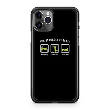 The Struggle Is Real Dinosaur Fitness iPhone 11 Case iPhone 11 Pro Case iPhone 11 Pro Max Case