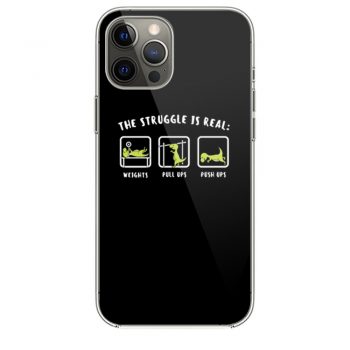 The Struggle Is Real Dinosaur Fitness iPhone 12 Case iPhone 12 Pro Case iPhone 12 Mini iPhone 12 Pro Max Case