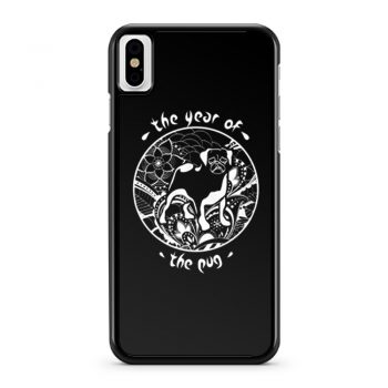 The Year of the Pug iPhone X Case iPhone XS Case iPhone XR Case iPhone XS Max Case