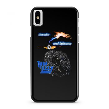 Thin Lizzy Thunder and Lightning iPhone X Case iPhone XS Case iPhone XR Case iPhone XS Max Case