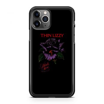 Thin Lizzy black rose iPhone 11 Case iPhone 11 Pro Case iPhone 11 Pro Max Case