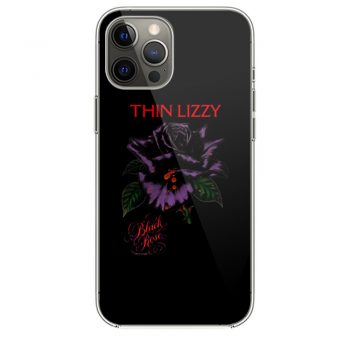 Thin Lizzy black rose iPhone 12 Case iPhone 12 Pro Case iPhone 12 Mini iPhone 12 Pro Max Case