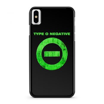 Type O Negative iPhone X Case iPhone XS Case iPhone XR Case iPhone XS Max Case