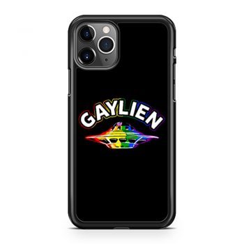 UFO Gay Pride Gaylien Funny Gay Pride iPhone 11 Case iPhone 11 Pro Case iPhone 11 Pro Max Case