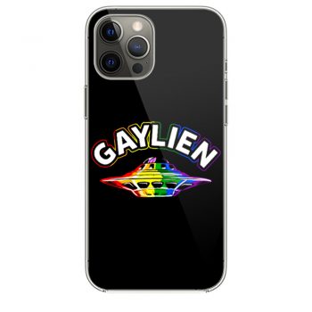 UFO Gay Pride Gaylien Funny Gay Pride iPhone 12 Case iPhone 12 Pro Case iPhone 12 Mini iPhone 12 Pro Max Case