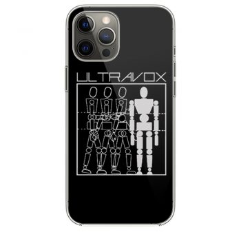 ULTRAVOX THREE INTO ONE BLACK NEW WAVE SYNTHPOP ART ROCK VISAGE iPhone 12 Case iPhone 12 Pro Case iPhone 12 Mini iPhone 12 Pro Max Case