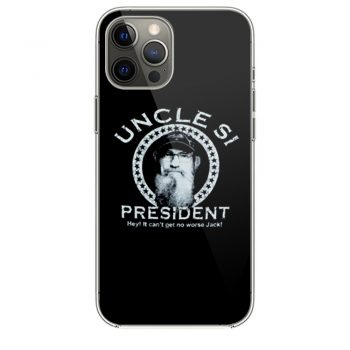 Uncle Si for President Duck Dynasty iPhone 12 Case iPhone 12 Pro Case iPhone 12 Mini iPhone 12 Pro Max Case