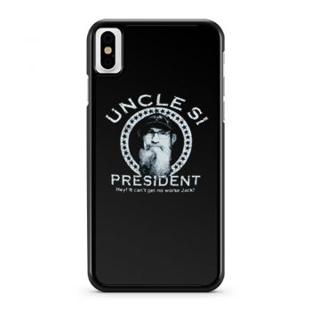 Uncle Si for President Duck Dynasty iPhone X Case iPhone XS Case iPhone XR Case iPhone XS Max Case