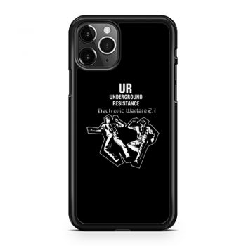 Underground Resistance Electronic Warfare iPhone 11 Case iPhone 11 Pro Case iPhone 11 Pro Max Case