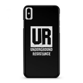 Underground Resistance iPhone X Case iPhone XS Case iPhone XR Case iPhone XS Max Case
