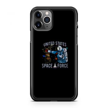 United States Cats Space Force iPhone 11 Case iPhone 11 Pro Case iPhone 11 Pro Max Case