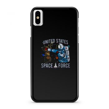 United States Cats Space Force iPhone X Case iPhone XS Case iPhone XR Case iPhone XS Max Case