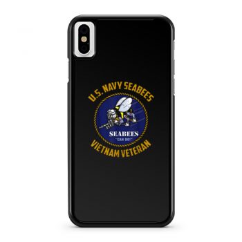Us Navy Seabees iPhone X Case iPhone XS Case iPhone XR Case iPhone XS Max Case