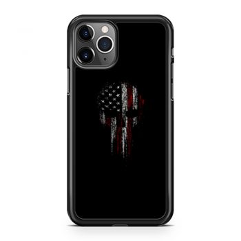 Usa American Military Skull iPhone 11 Case iPhone 11 Pro Case iPhone 11 Pro Max Case