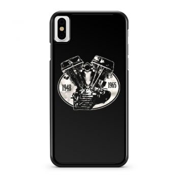 V2 Panhead 1948 1965 iPhone X Case iPhone XS Case iPhone XR Case iPhone XS Max Case