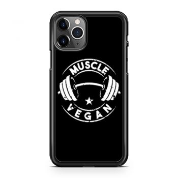 Vegan Muscle Funny Vegan Saying Vegetarian iPhone 11 Case iPhone 11 Pro Case iPhone 11 Pro Max Case