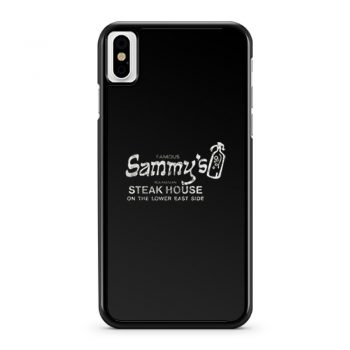 Vintage Looking Famous Sammys Roumanian Steakhouse iPhone X Case iPhone XS Case iPhone XR Case iPhone XS Max Case