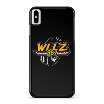 WLLZ Detroits Wheels iPhone X Case iPhone XS Case iPhone XR Case iPhone XS Max Case