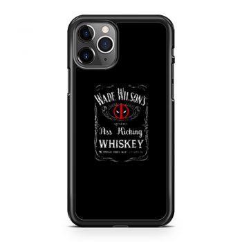 Wade Wilson Deadpool Whiskey iPhone 11 Case iPhone 11 Pro Case iPhone 11 Pro Max Case