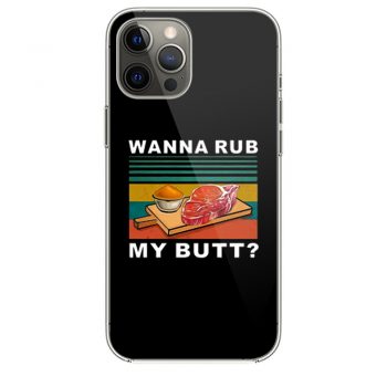 Wanna Rub My Butt Vintage iPhone 12 Case iPhone 12 Pro Case iPhone 12 Mini iPhone 12 Pro Max Case