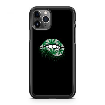 Weed Lips Cannabis iPhone 11 Case iPhone 11 Pro Case iPhone 11 Pro Max Case