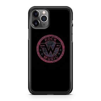 Weezer Logo Retro Rock Music iPhone 11 Case iPhone 11 Pro Case iPhone 11 Pro Max Case