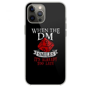 When The Dungeon Master Smiles iPhone 12 Case iPhone 12 Pro Case iPhone 12 Mini iPhone 12 Pro Max Case