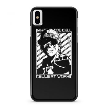 White Blood Cell Cells At Work iPhone X Case iPhone XS Case iPhone XR Case iPhone XS Max Case